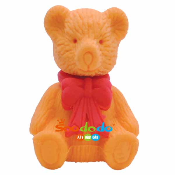 3d Bear Shaped Eraser