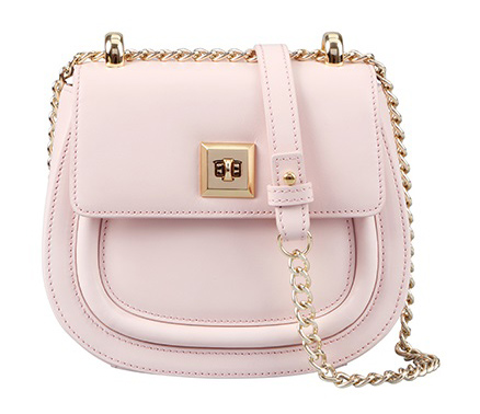 Pink / White / Red / Blue Cowhide Leather Fashion Casual Top Handle Ladies' Handbag Shoulder Bag