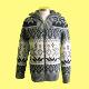 Jacquard Zip-Through Lined Cardigan, BM31227T1