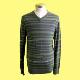 Broken Stripe Knitted Pullover, RM20002A2