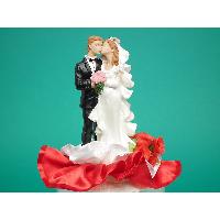6 inches Wedding Figurine Polyresin