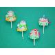Easter Mushroom House Pearl Color on platform 4 Styles, 682239/PS
