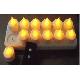 Warm White Remote Control Flameless Timer Tea Light Set 12
