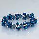 Sparkling glass bracelet, SSB-1013