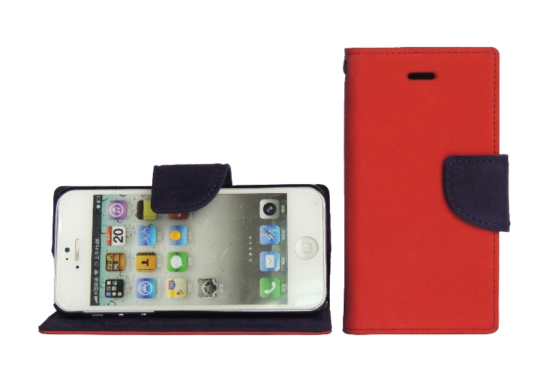 Castello Cover Protective Magnetic Shut Leatehr Case for iPhone 4S &5