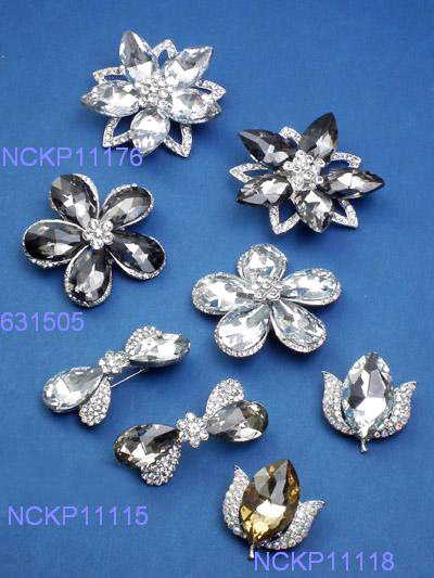 Rhinestone Brooch