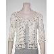 Crochet with flowers cardigan, 882944