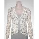 Crochet with flowers cardigan, 883027