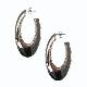 Hollow Stainless steel Earring, HOS08009