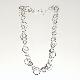 White Brass Necklace, NEWB11088