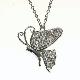 Stainless Steel Butterfly Pendant, PDS12032