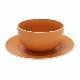 Ceramic Bowl with Plate, CM2013