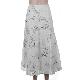 Lurex Printed Woven Skirt, SK6861