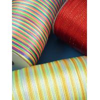 Red Color with Metallic Lines / Multi-Colors
