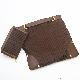 Pleated fabric/cow leather clutch/wallet, 10317/07104 
10328/07104