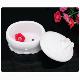 Double Hearts White Resin Jewelry Holder, JH-022