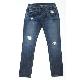 Rinsed Washed Denim Jeans, NB001