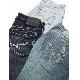 Embroidery pocket jean