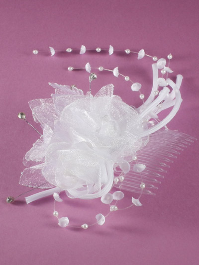 Brida Flower Hair Comb
