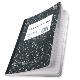 Black Marble Composition Notebooks