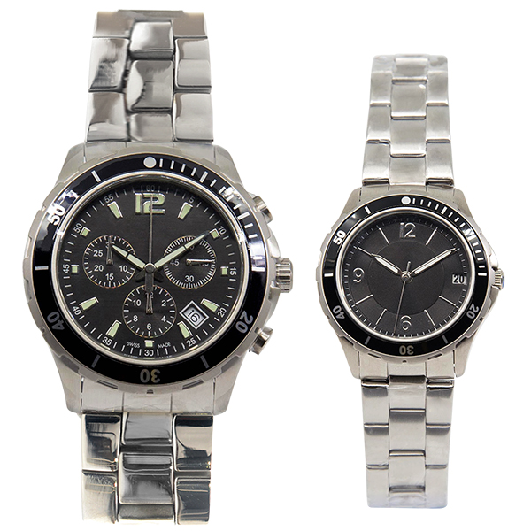 Pair of Sportive and Active Style Watch