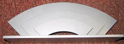 metalic napkinh holder