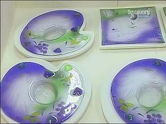 Fused Glass, Glassware, Dinnerware, Serving Dishes,Led FlashlightGas Lighter