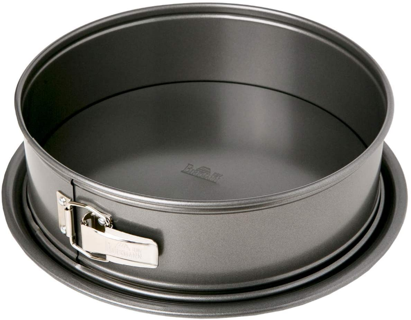 Springform pan Easy Baking Ø 28cm, Stainless Steel, Grey, 28 x 28 x 9 cm