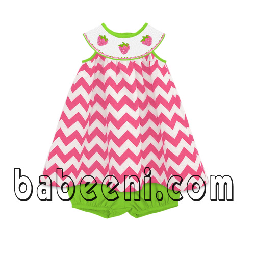 Newborn smocked dress DR 1199