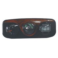 Deluxe 3 in 1 Clock, Compass and Thermometer
