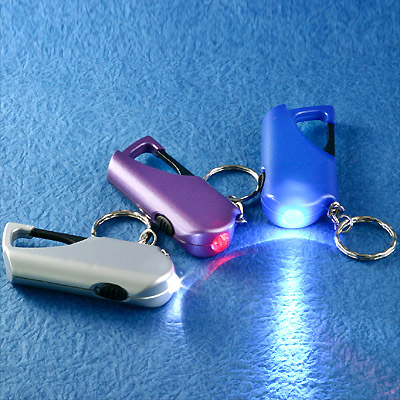  inchesCarabiner inches 10MM LED Light with Keychain