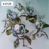 16 inches HW Magnolia/Pine/Berry Wreath