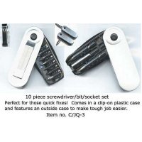Sell 10 Piece Screwdriver/Bit/Socket Set
