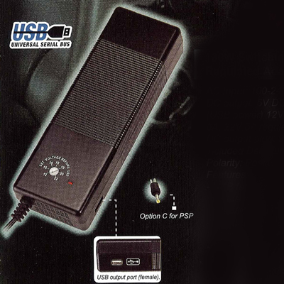 130w Switching Mode Universal Regulated Adaptor (usb Edition)