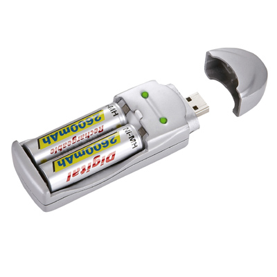 USB Stick Battery Charger with Timer Control