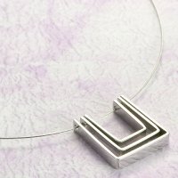 Necklace + Stainless Steel Pendant