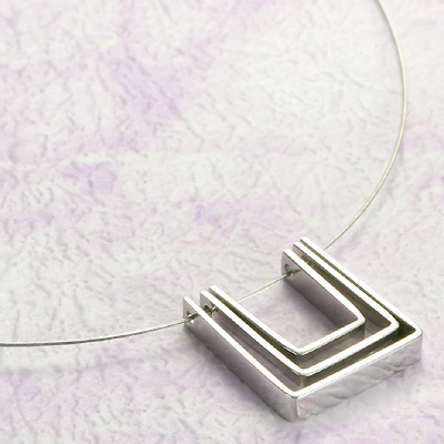 Necklace + Stainless Steel Pendant
