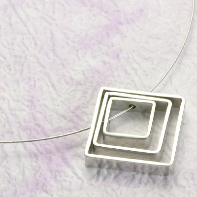 Necklace + Stainless Steel Pendant