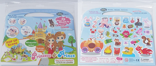 Princess and Prince Pop Up Game Set