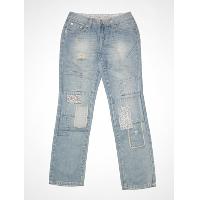 Girl's patchwork jean