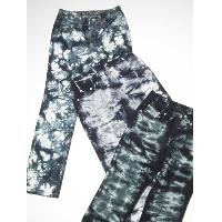 Girl's tie dyed jean
