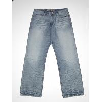 Men's creased hem jean (frt)