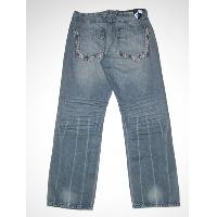 Men's creased hem jean (bk)