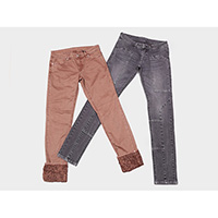 Ladies' fancy stretch jeans