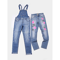 Ladies' stretch overalls