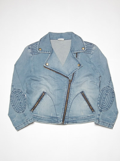 Ladies' patched jacket