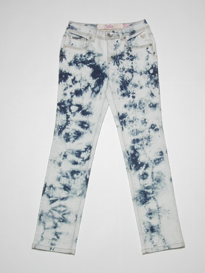 Girl's dyed effect pant