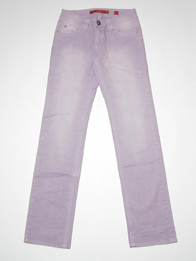 Ladies' garment dyed pant