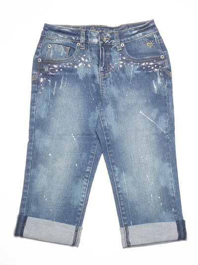 Girl's heatseal capri