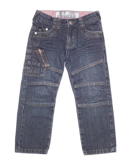 Boy's patched jean